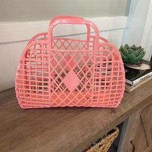 Sunjellies tote bag in salmon!!